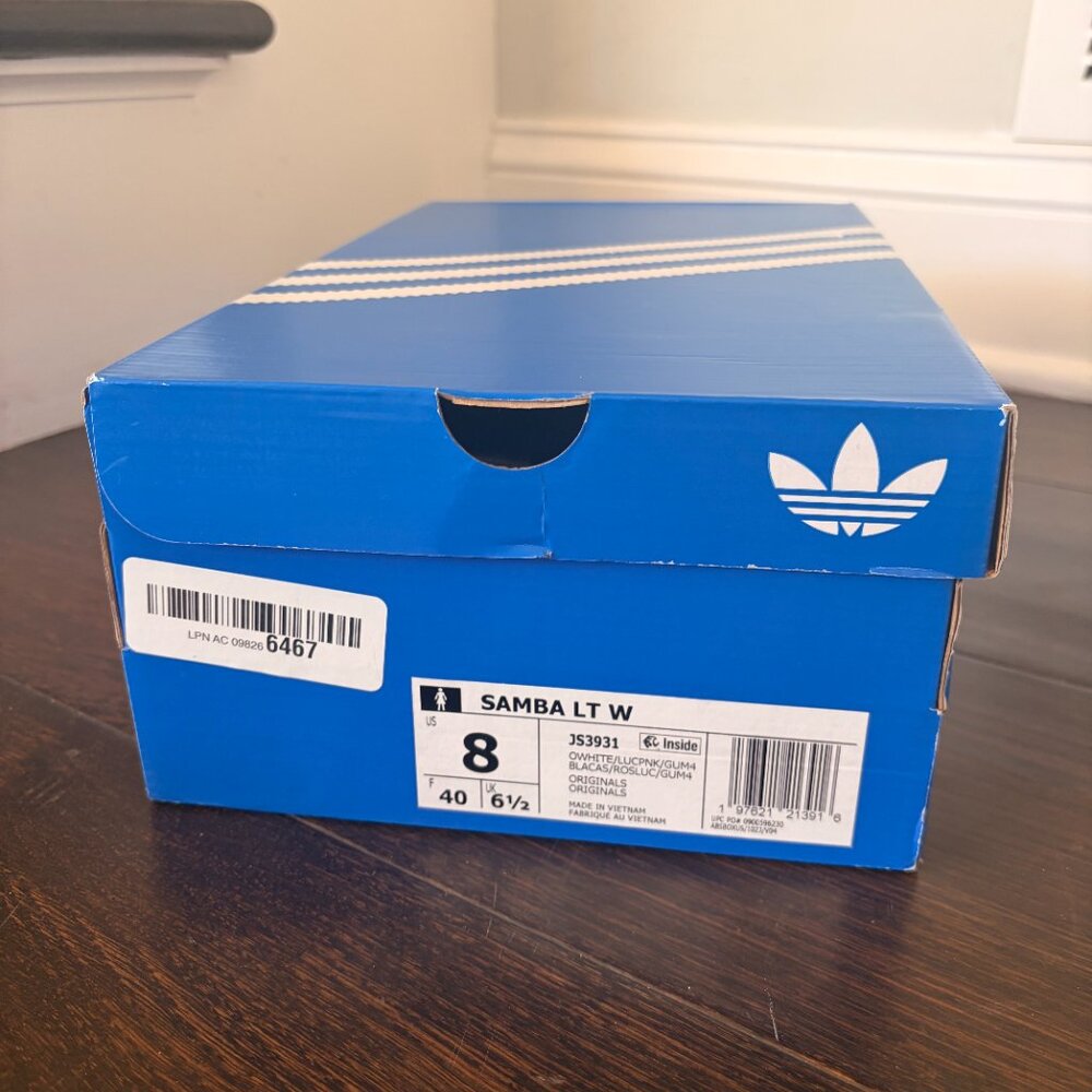 Adidas Samba LT Originals - Womens US 8 - Cow Print - Picture 3 of 4